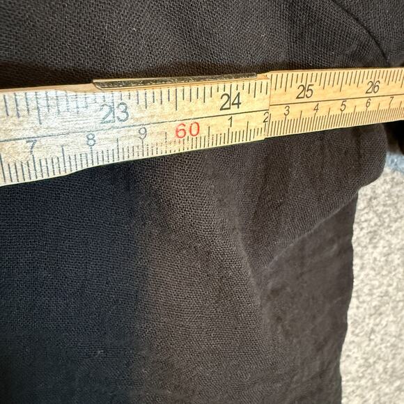 Old Navy Shirt Womens 2XL XXL Black Short Sleeve Blouse Plus Size Bohemian NEW - Picture 7 of 8